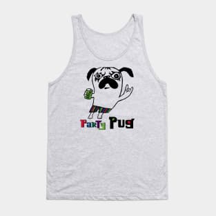 Party Pug Tank Top